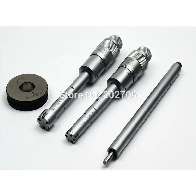 Xibei brand Three-point internal Micrometers 12-20mm Precision 0.004MM three point inside micrometer | Инструменты