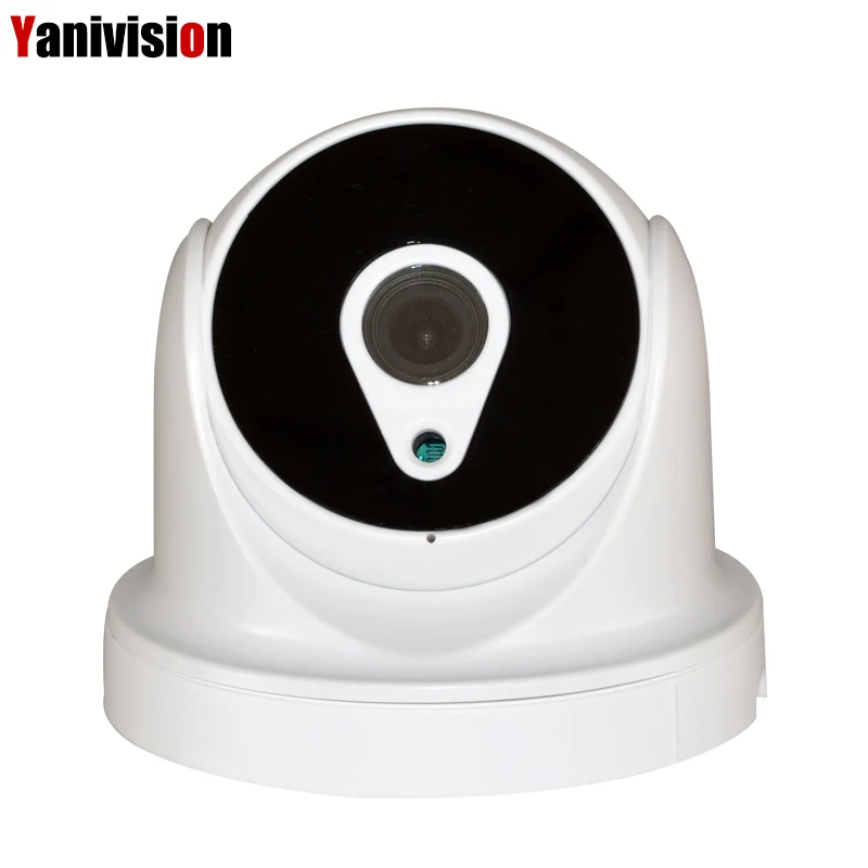 H.265 5MP 2592*1944 4MP IP Камера видеонаблюдения ABS Пластик купольную CCTV обнаружения