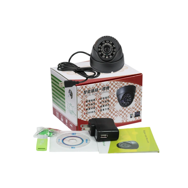 USB Sony HD CMOS открытый SD карты dom 24 LED ИК ночного видения видеонаблюдения камеры мини