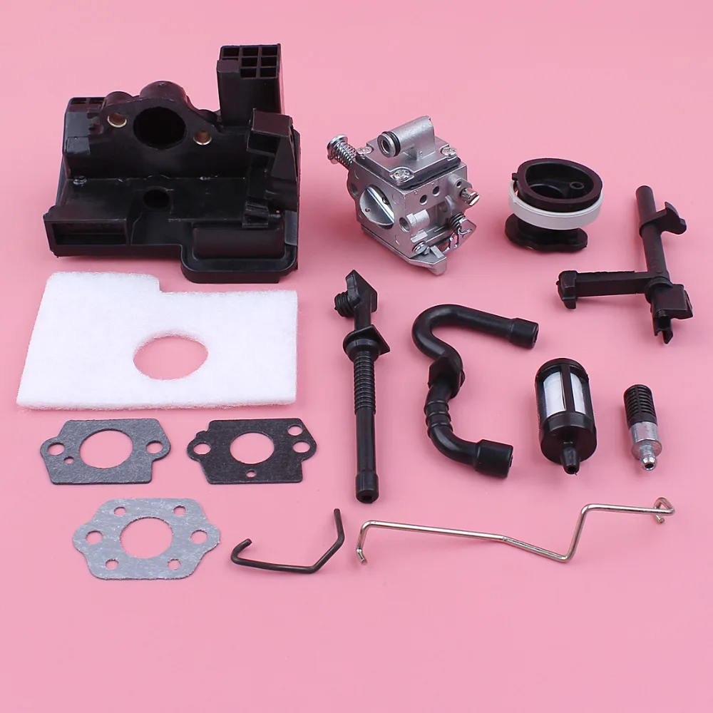 

Carburetor Air Filter Housing Intake Manifold Kit For Stihl MS180 MS170 018 017 MS 180 170 Zama Carb Chainsaw Spare Part