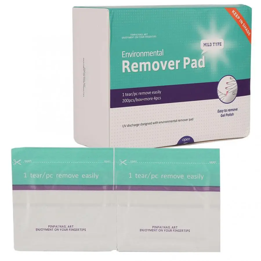 Лак для ногтей гель удаления 200 шт одноразовый лак олова обертка из фольги УФ