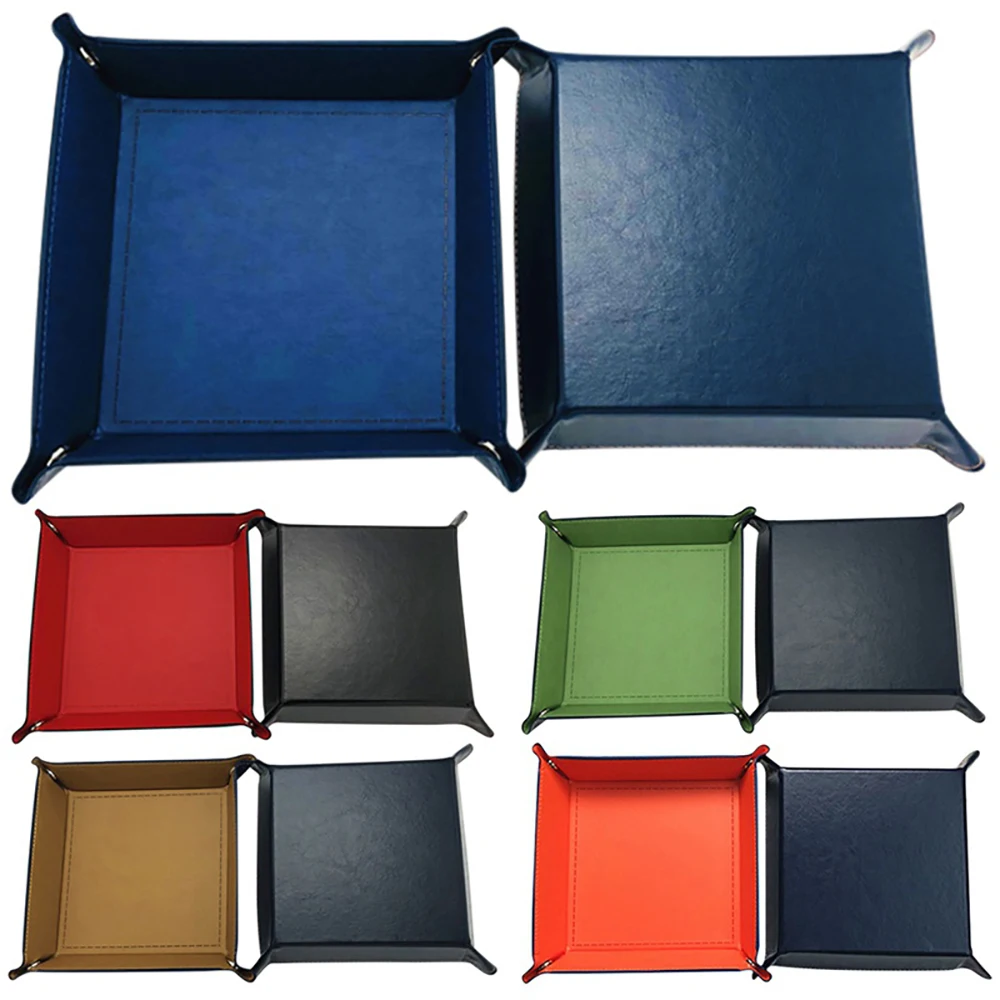 1 шт. коробка для хранения из искусственной кожи держатель монет лоток ключей