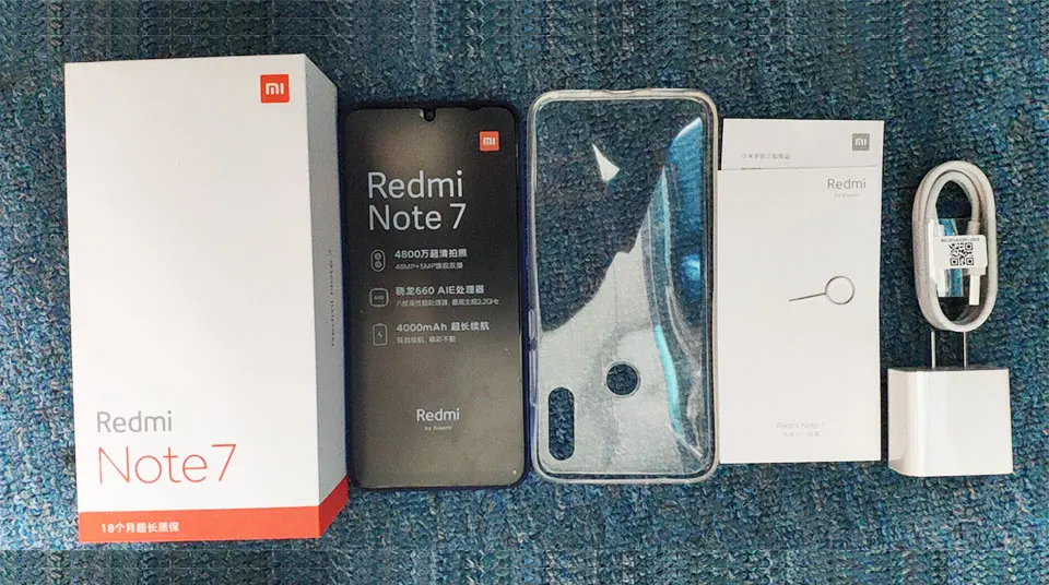 Xiaomi Redmi Note 7 с глобальной прошивкой, 128 Гб ПЗУ, 4 Гб ОЗУ, мобильный телефон S660, четыре ядра, 4000 мАч, 6,3 дюйма, 2340*1080, 48 Мп+ камера 13 МП, смартфон