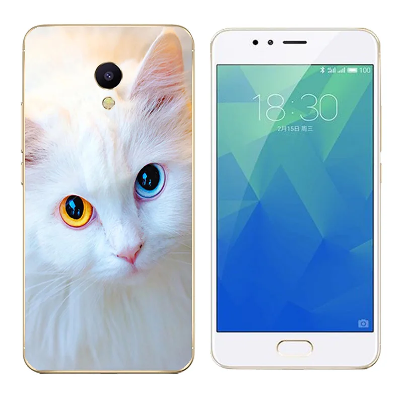 Soft Silicone Cover For Meizu M5S Mini M3 M6 Note MX6 U20 M6T 16X Mobile Phone Case Pro 6 7 Plus Pets Printing Coque |