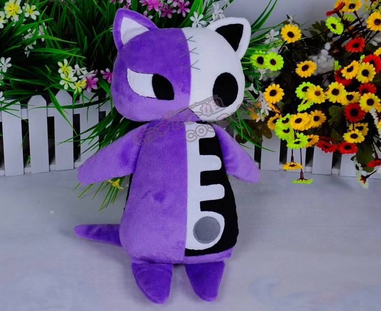 Трусики и чулки с поясом 30 см Bone Cat аниме косплей фаршированная плюшевая