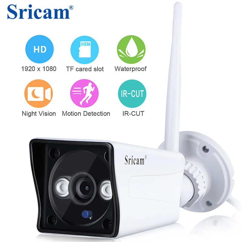 Sricam SP023 ip камера 1080P HD беспроводная Wifi видеонаблюдения наружная