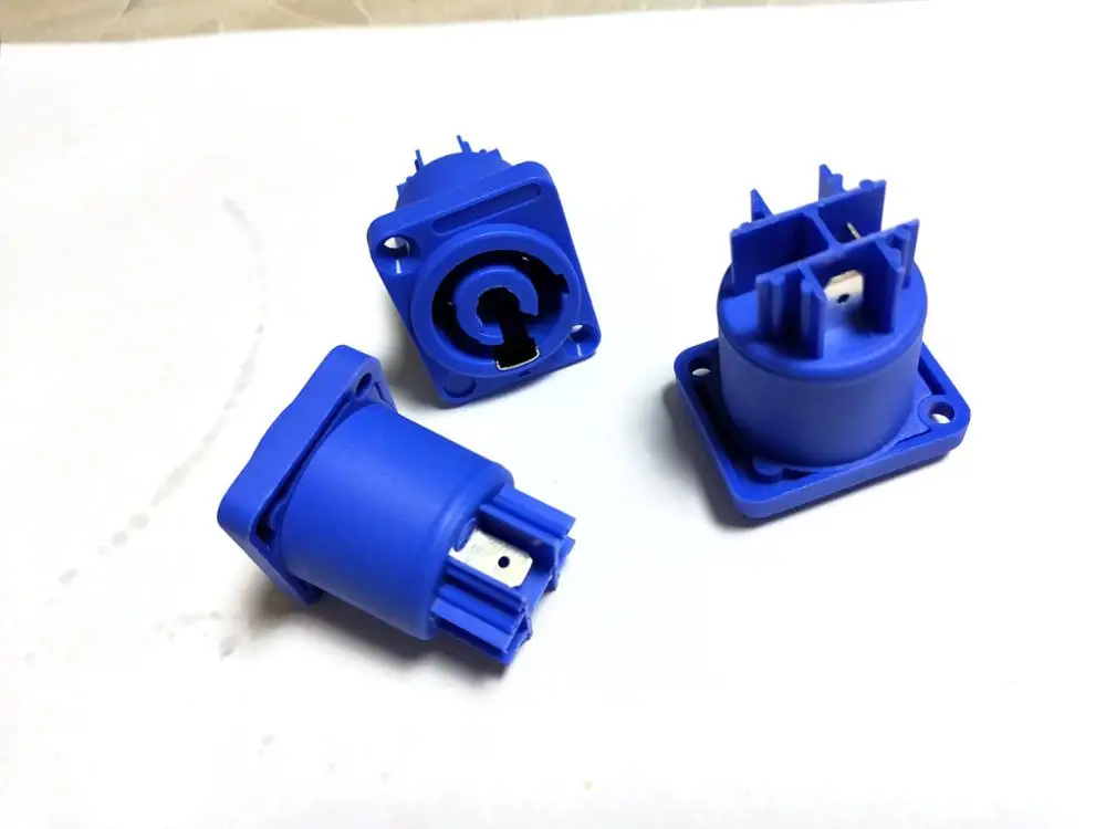 30 шт. синий разъем шасси Powercon 20A 3-контактный питания NAC3MPA-1 и NAC3MPB-1 для