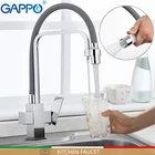 Смесители для кухни GAPPO, кухонный кран из латуни, поворотный, для воды