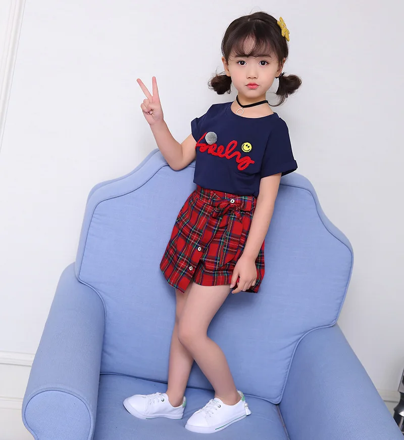 

Summer New Children's Clothing New Pants Cotton Girls Seven Points Leggings