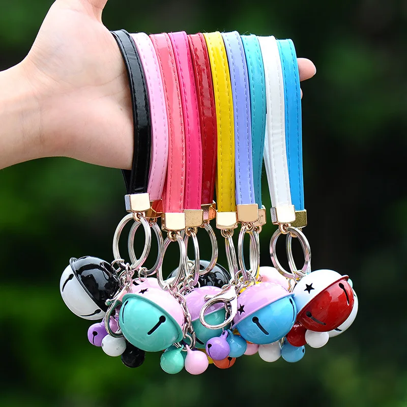 Fashion Key Chains Unisex Car Keychain Man Luxury Ring Holder Nice Gift for Women Keyring Pendant Llaveros with Bell | Украшения и