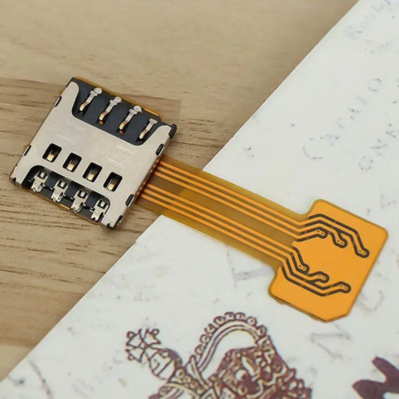 ABAY Универсальный TF Гибридный слот для sim карты с двумя картами адаптер Micro SD