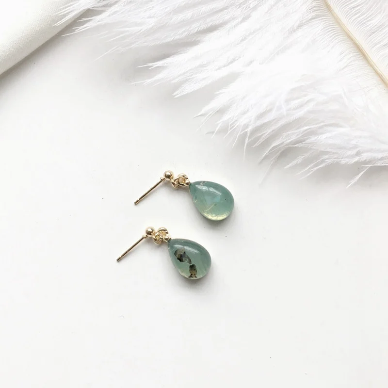 

Cute Girls Crystal Water Drop Earrings Women Jewelry Party Gift