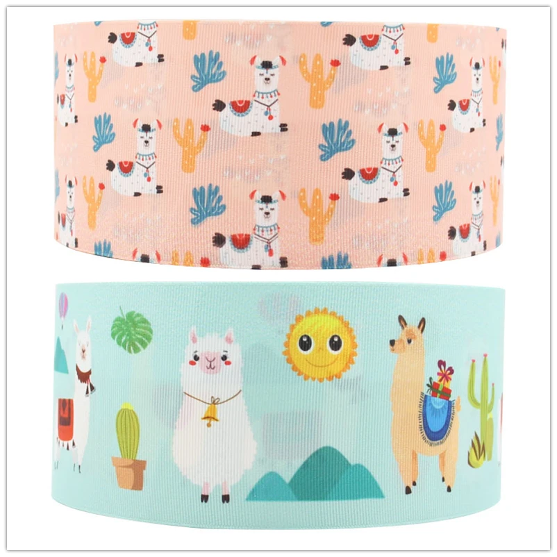 Лента Q &amp N 10 ярдов/партия 22 мм 38 75 181117009 альпака мультяшное ремесло печатная