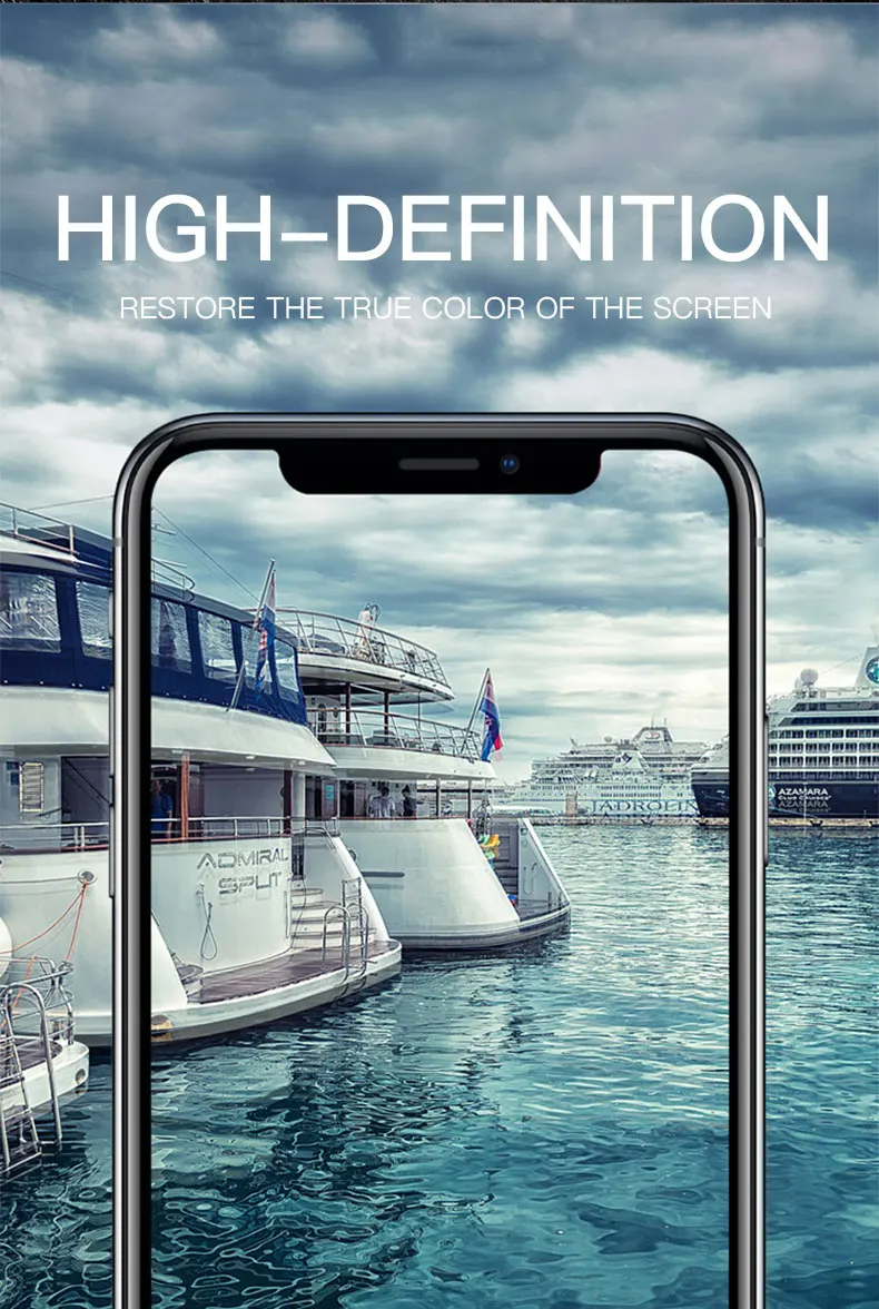 6D закаленное Стекло для iPhone Xs X XR XS MAX Экран пленка на весь экран на защитной Стекло для iPhone X XR XS Max пленка
