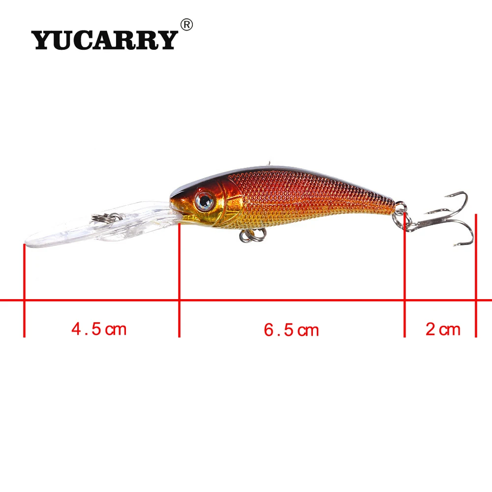 YUCARRY брендовая 7 видов цветов приманка для рыбалки 11 см/7 6 г крюк PESCA Рыболовная