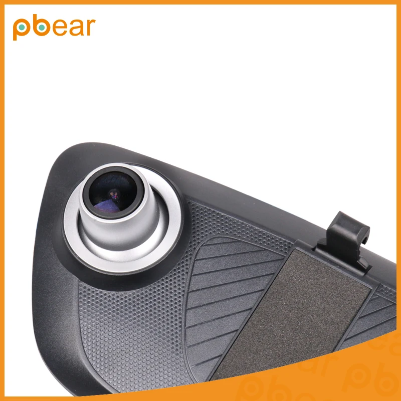 Pbear 7.0 дюймов Двойная Линза Bluetooth Сенсорный экран Автомобильный видеорегистратор
