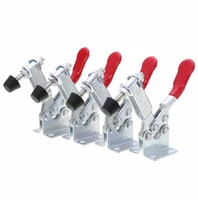 4 pcsset holding capacity 100kg quick release vertical type gh 201b toggle clamp hand tool set