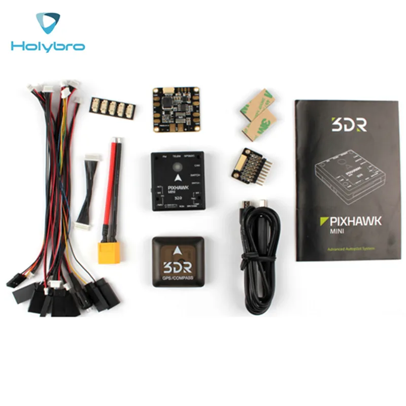 HolyBro 3DR Pixhawk мини автопилот и микро M8N GPS Встроенный Com pass PDB плата для