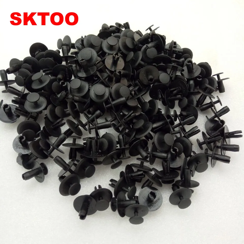 SKTOO 500 шт. для Peugeot 307 207 206 408 Triumph Sega защелкивающаяся крышка звукоизоляция