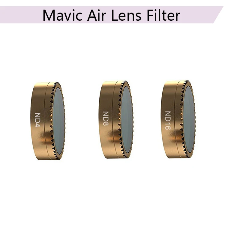 Фильтр объектива для DJI Mavic Air CPL Поляризационный ND нейтральная плотность ND4 ND8 ND16 PL
