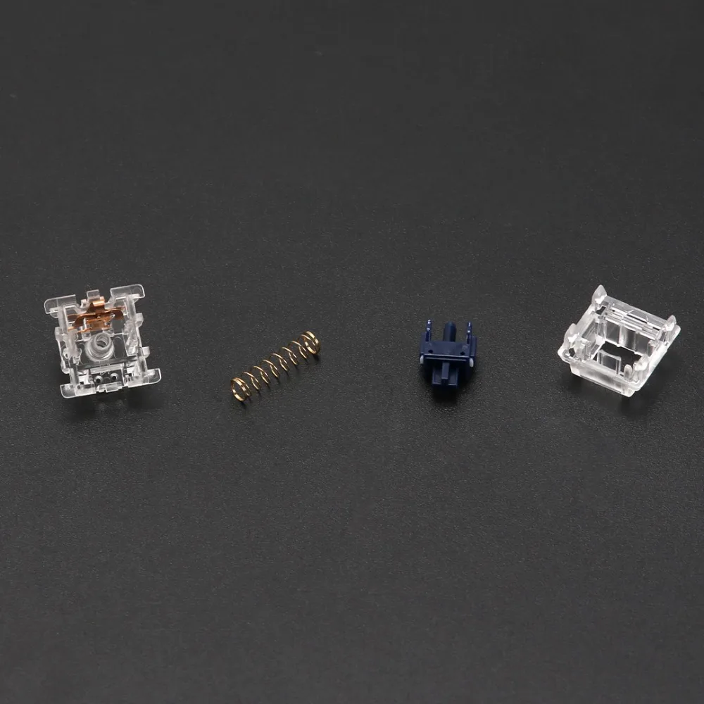 Синие переключатели zilent V2 62g/65g/67g/78g для механической клавиатуры