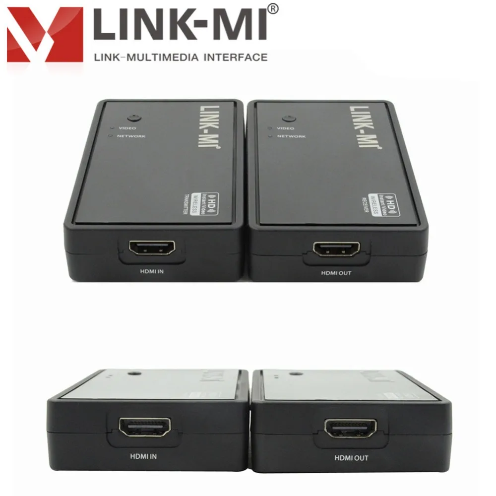 Фото LINK-MI 50m беспроводной аудио видео 5 ГГц HDMI передатчик и приемник для Blu-Ray плеера/DVD/ПК/ноутбука/HDTV беспроводной удлинитель №5