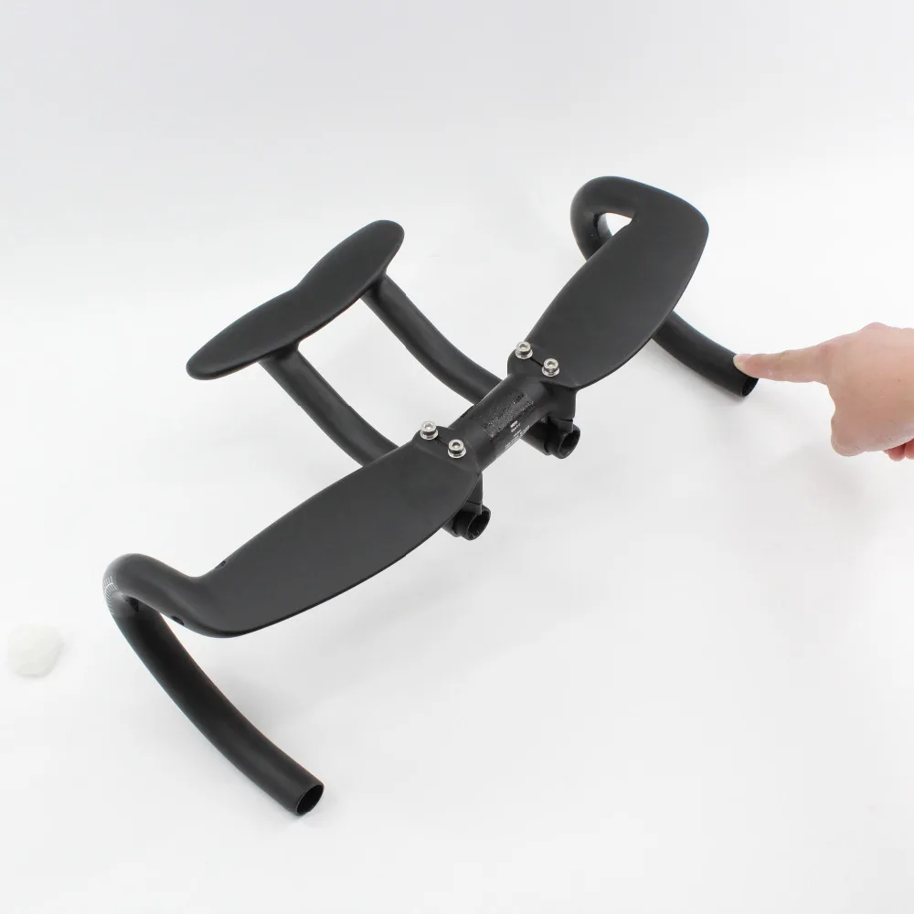 Новое поступление дорожный велосипед время пробный Триатлон матовый UD Полный углеродного волокна Расширенный TT Стиль Отдых велосипед Руль