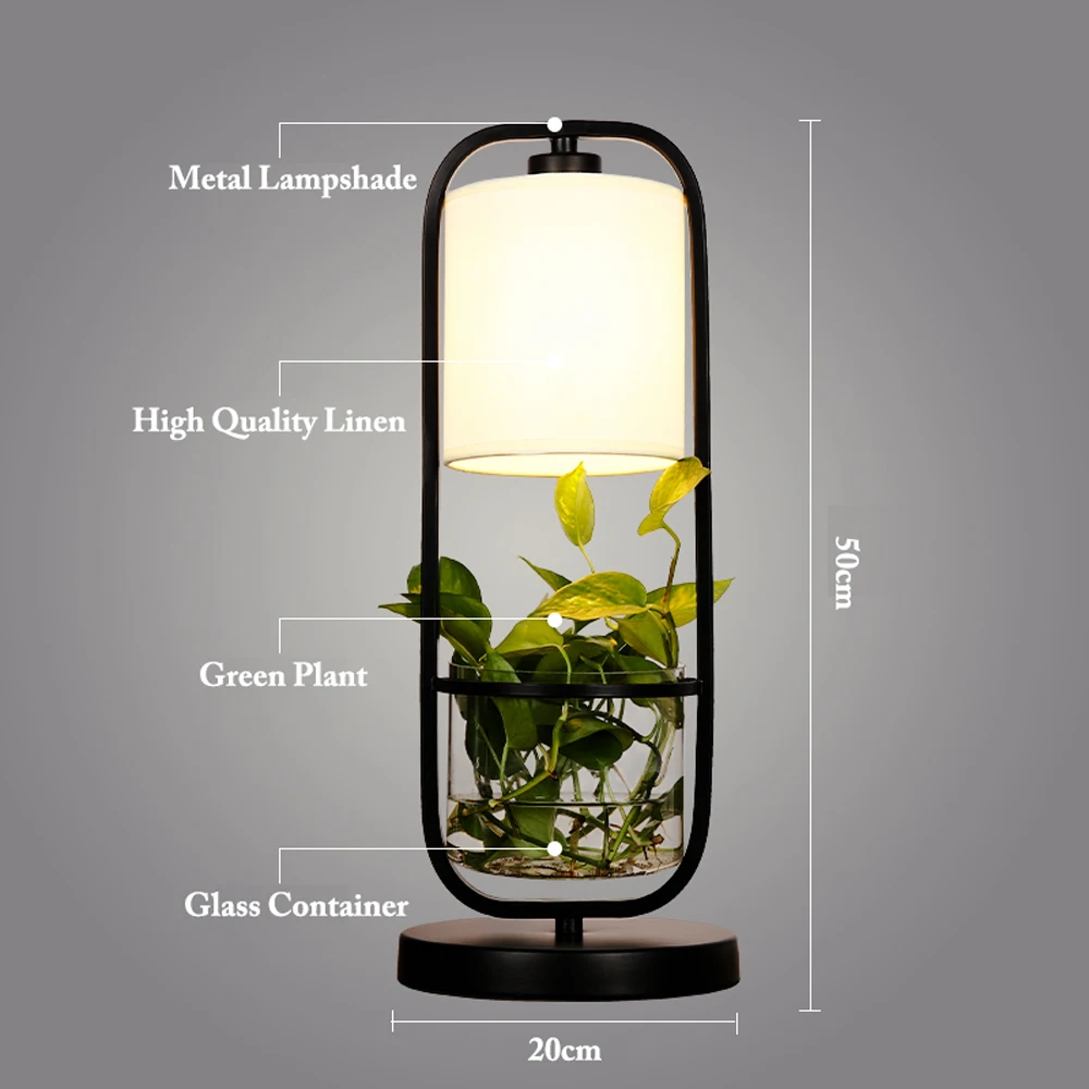 Креативная настольная лампа Светодиодная прикроватная для чтения учебы