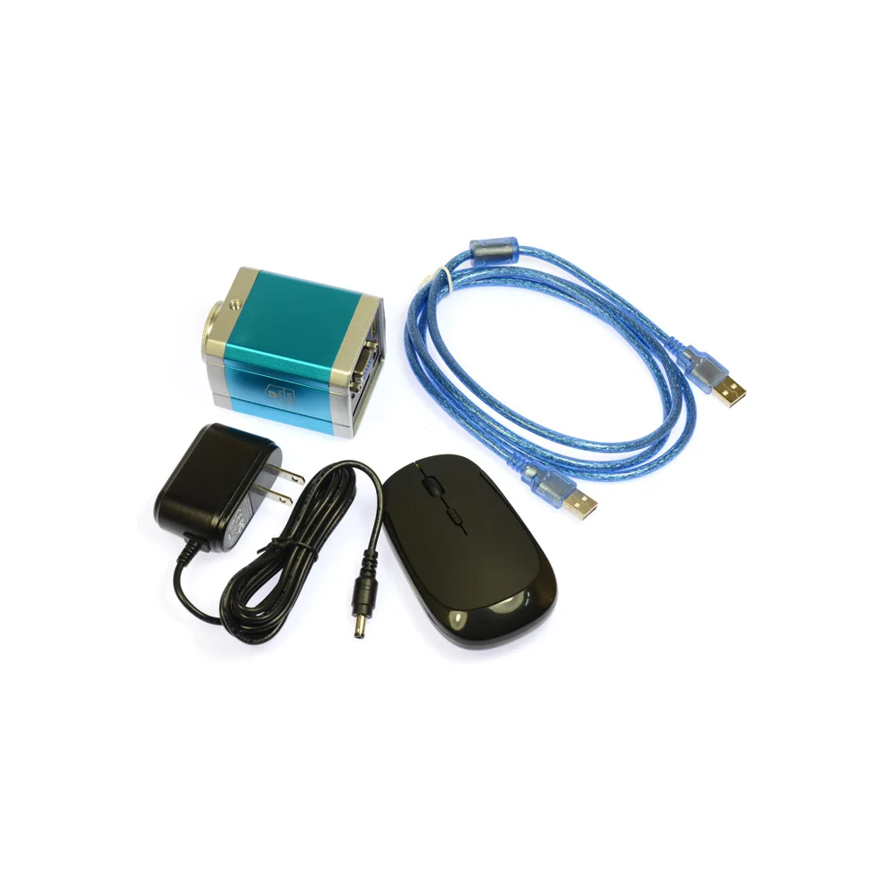 1080P VGA Full HD промышленный микроскоп камера SD видео рекордер + 300X зум C MOUNT объектив|zoom