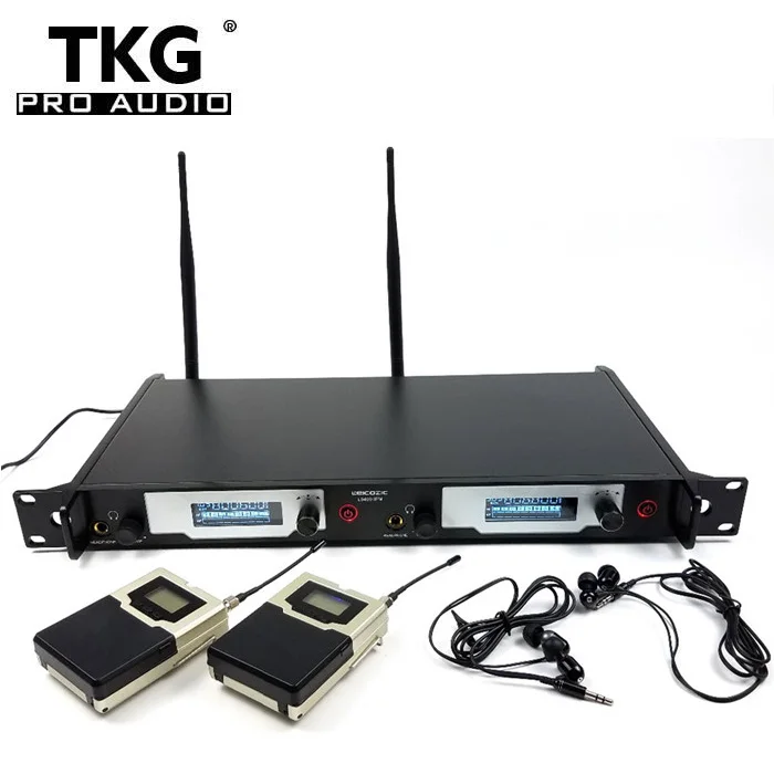 TKG Mono PMS9800 Stage monitor ear back actor wireless Singer stage show cuffie professionali wireless in ear monitor