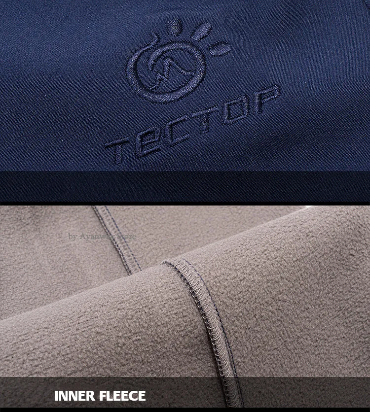 Tectop теплые уличные штаны, флисовые брюки для женщин и мужчин, Мягкие штаны в виде ракушки, теплые толстые эластичные походные зимние штаны для гольфа