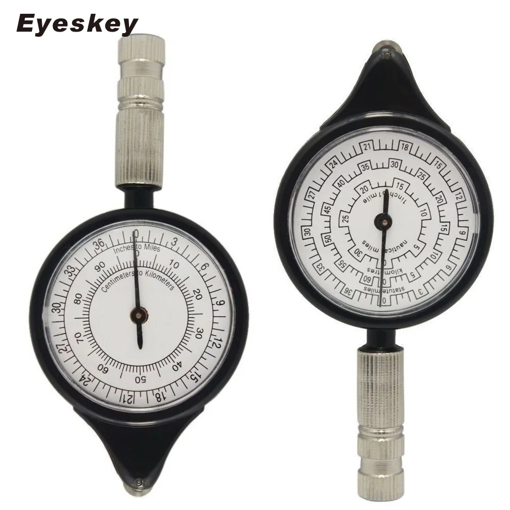 Карта измеритель расстояния Caculator компас Выживание расстояние измерение Чтение