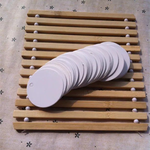 100 шт круглые коричневые черные белые с маркировкой пустые карты свадебное