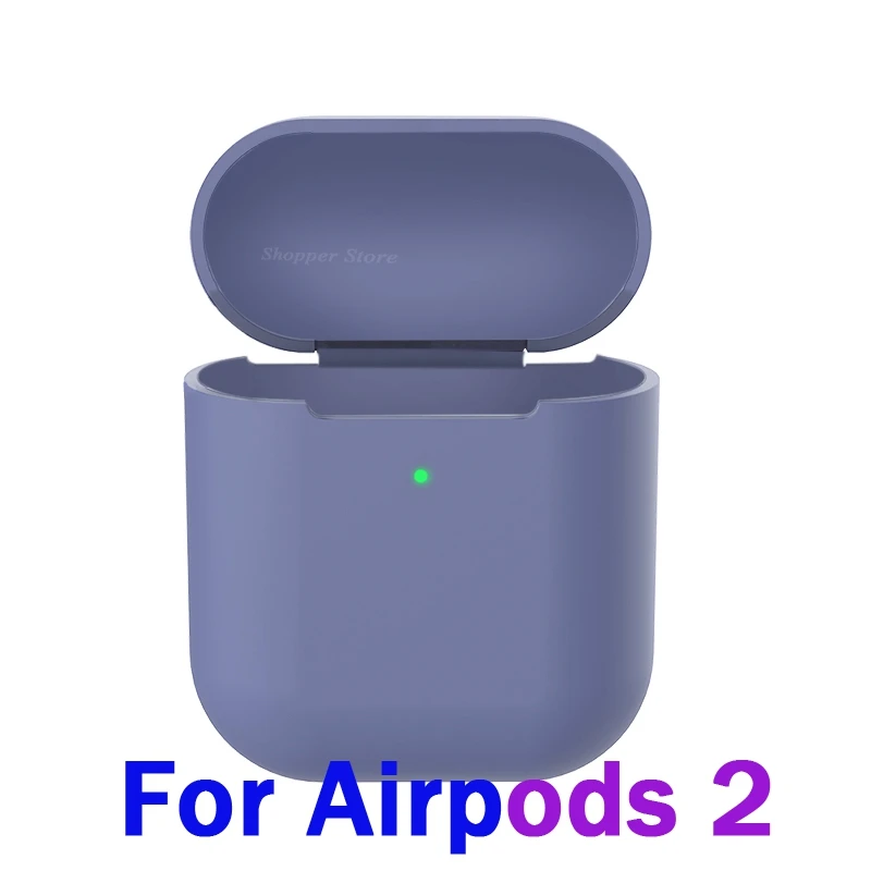 14 Мягкие силиконовые чехлы для наушников для Airpods 2, защитный чехол для наушников, защитный чехол для Airpods 1 2nd - Цвет: 14
