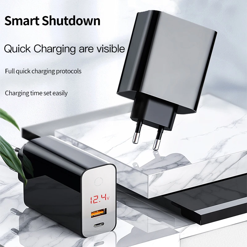 Зарядное устройство USB Baseus Quick Charge 4,0 3,0 для iPhone Xiaomi samsung huawei SCP QC4.0 QC3.0 QC C PD быстрое настенное зарядное устройство для мобильного телефона