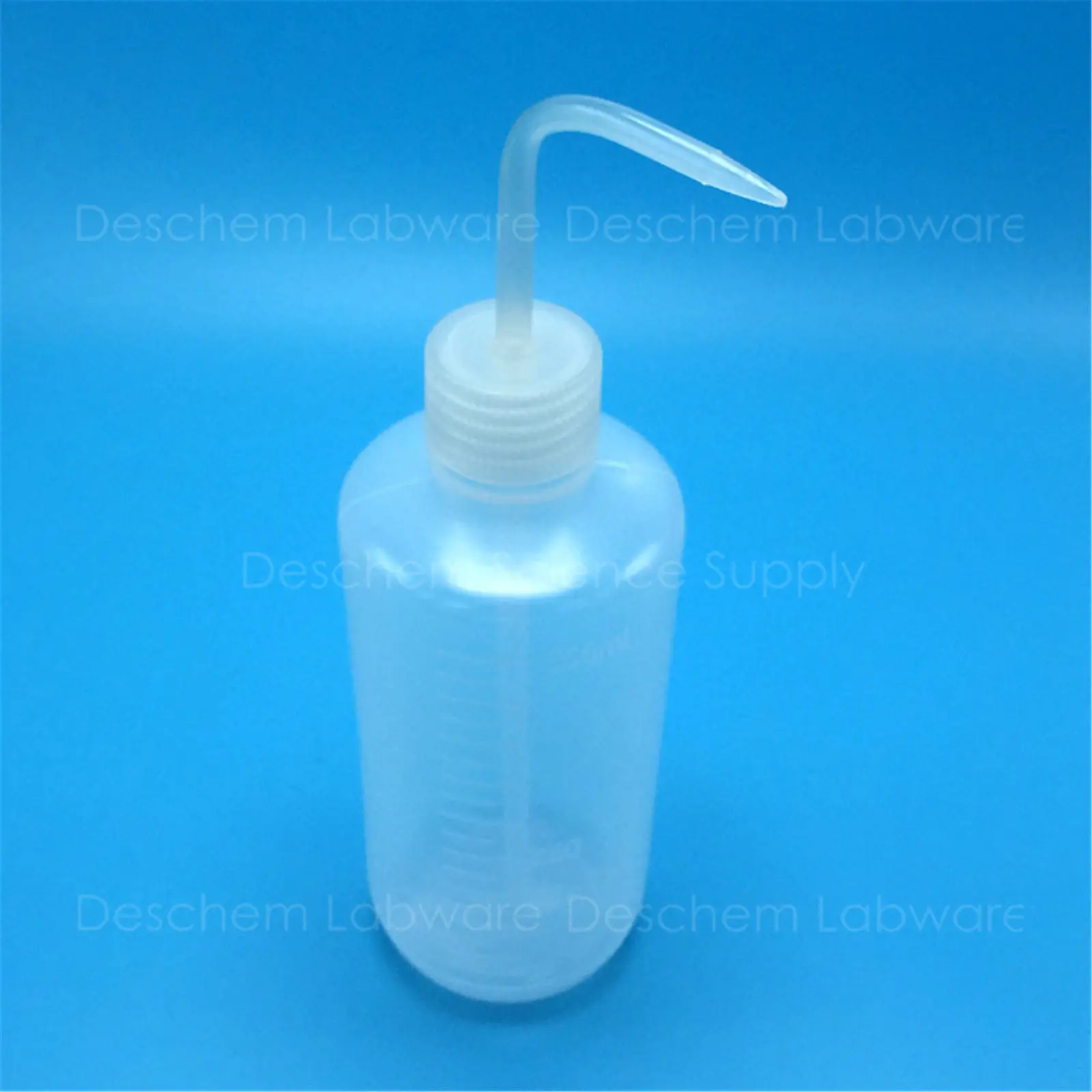 250 мл пластиковая бутылка для промывки градуированная изогнутая горловина