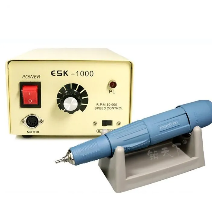 Saesang электронный гравировальный станок для дизайна ногтей 100 Вт ESK1000 45000 об/мин