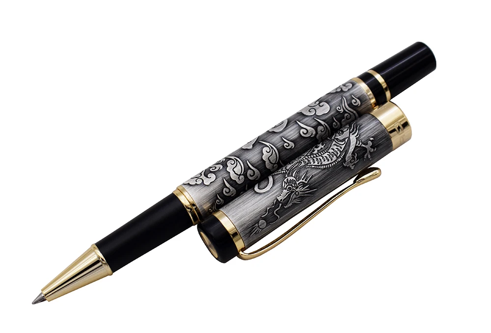 Jinhao 5000 винтажная Роскошная искусственная резьба по текстуре дракона чернильная