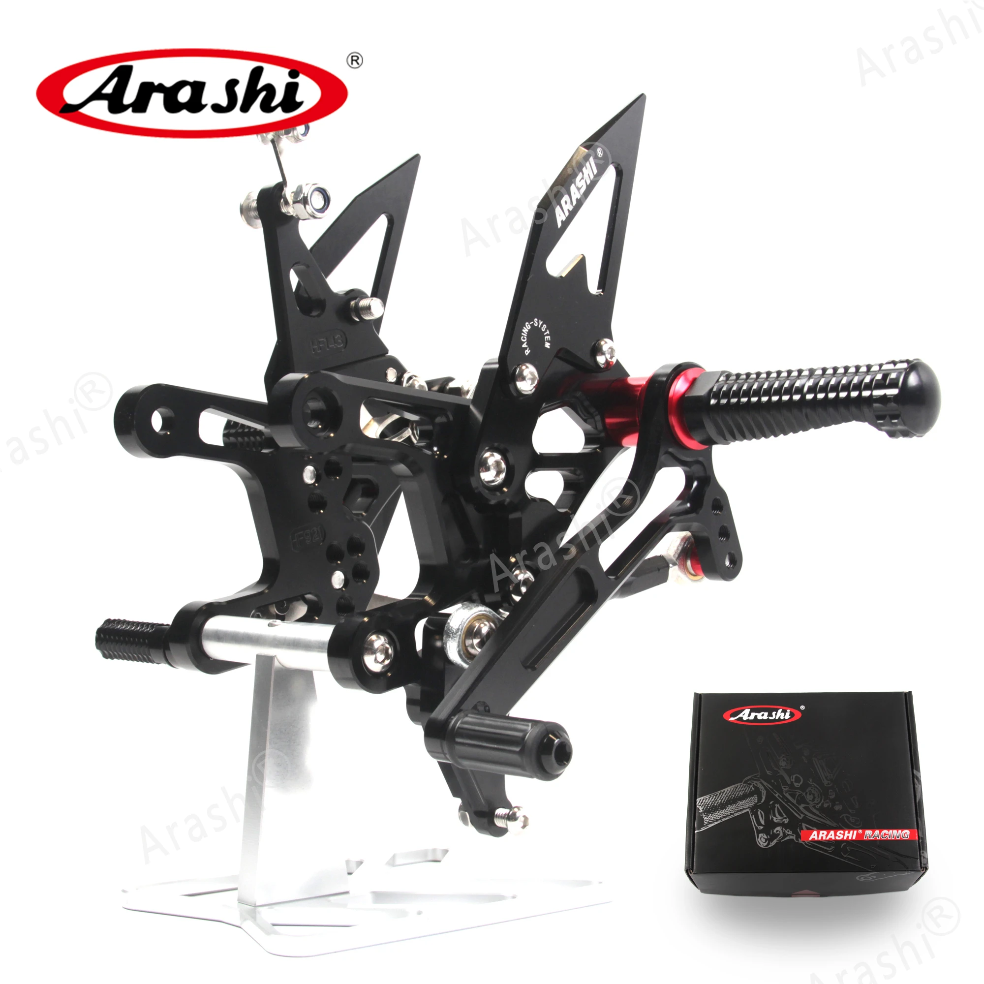 ARASHI для KAWASAKI ZX 10R 2016 2020 QS Rider подножка NINJA ZX10R 2017 2018 2019 колышки ног комплект задних