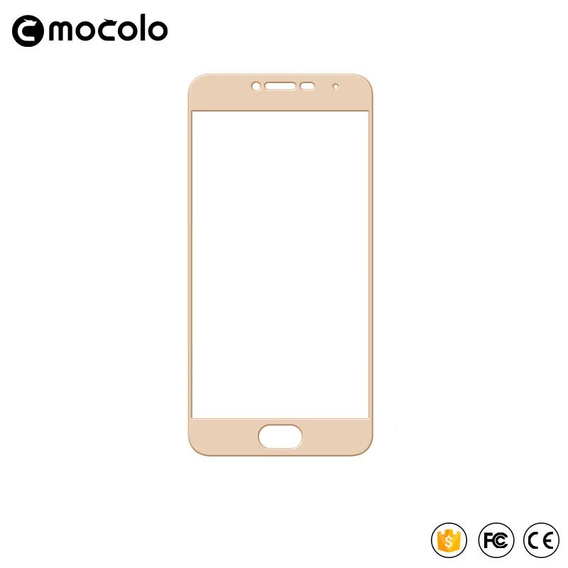 Mocolo, закаленное стекло, пленка 2.5D, изогнутое, 0,33 мм, полное покрытие экрана 9 H, жесткая защита экрана, закаленное стекло для Meizu M3 Note