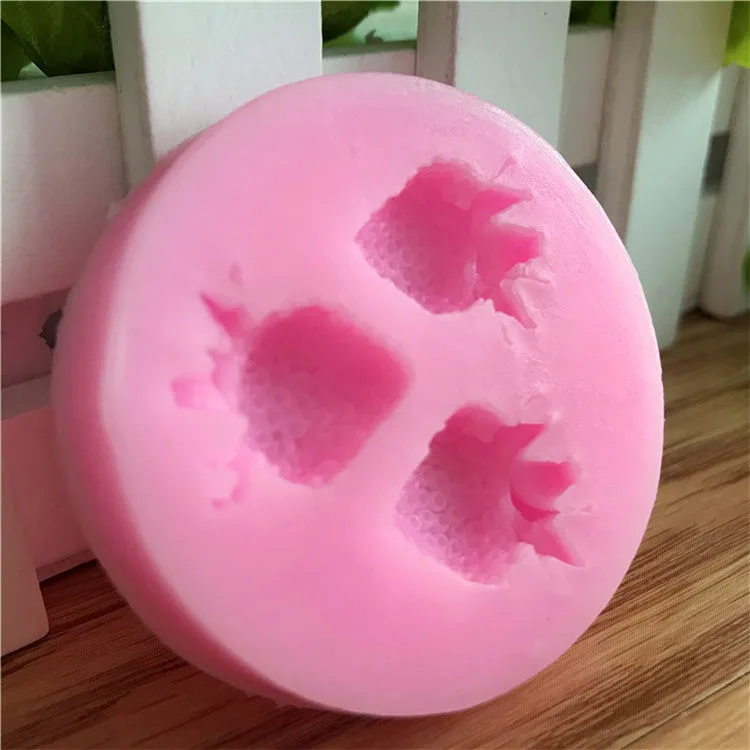 1 шт. клубника шоколад конфеты Jello силиконовая форма формы для торта инструменты