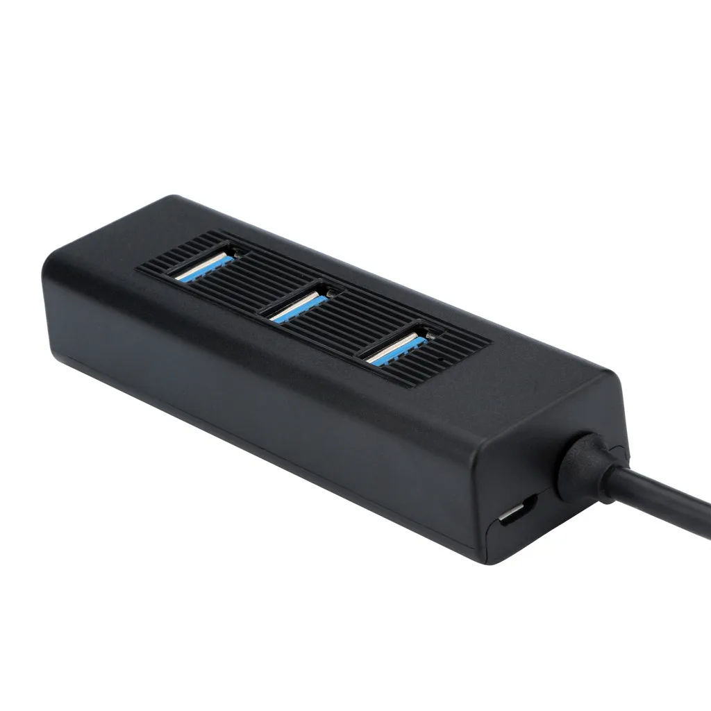 USB 3,0 4 Порты и разъёмы концентратор кабель с порт зарядки Micro USB кабель для быстрой передачи usb-хаб мульти-Порты и разъёмы удлинитель USB Hub# ZS
