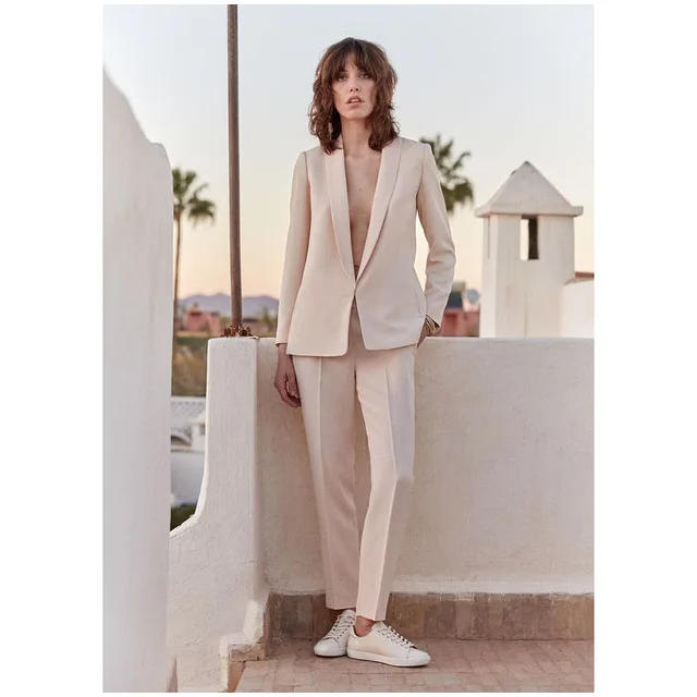 Светильник розовый женский деловой костюм из 2 предметов женские брючные костюмы