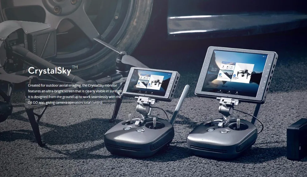DJI CrystalSky 5,5 дюйма высокой яркости 7,85 дюйма высокой яркости монитор для Inspire 2& Mavic Pro& Phantom 4 Pro& OSMO