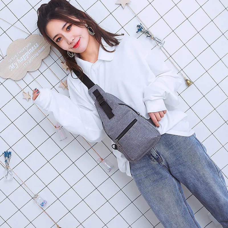 Женская и мужская сумка на одно плечо холщовая сумка-мессенджер повседневные