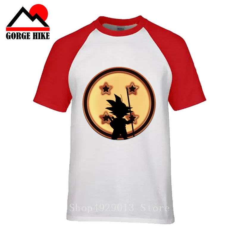 Забавная детская футболка с рисунком Гоку манги драконий жемчуг z Super Saiyan Son Goku