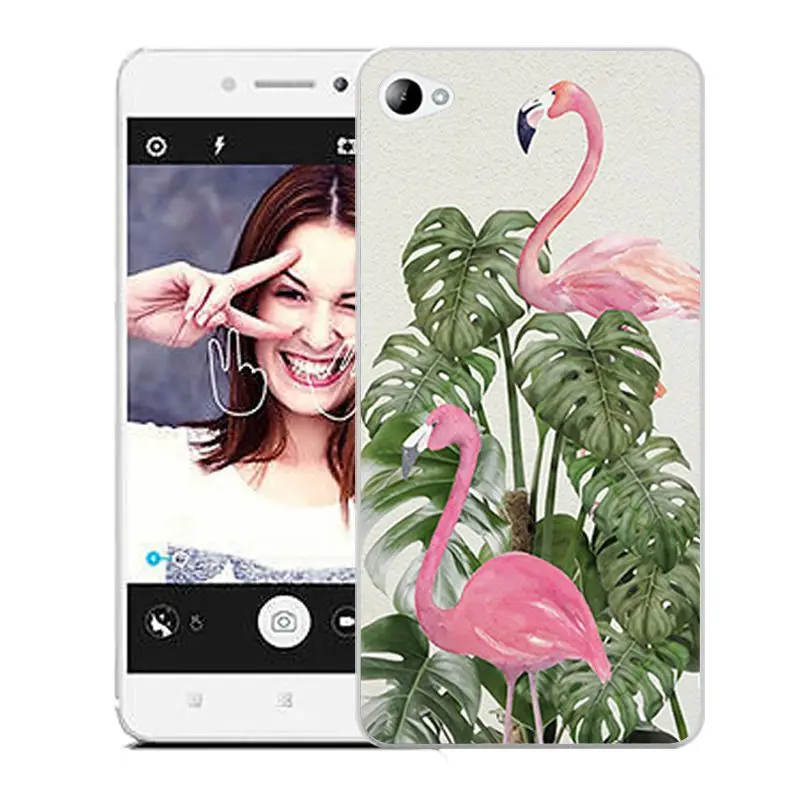 QMSWEI Soft TPU Clear Phone case For Lenovo S60 S90 A2010 a1000 a5000 A7000 k5note k4note k3note Flamingo Flora Leaf Cover |