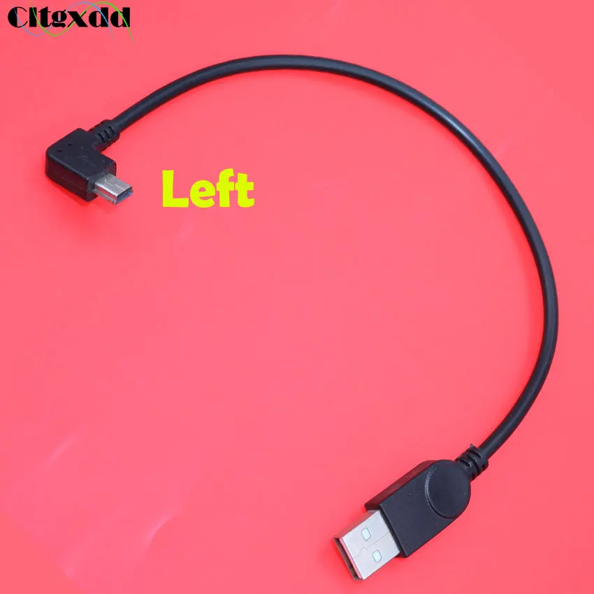 Cltgxdd 1 шт. USB 2 0 папа мини B Тип 5Pin адаптер 90 градусов вверх/вниз/влево/вправо Угловой