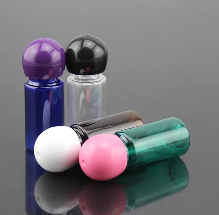 10 мл бутылка с шаровой крышкой Pet пластиковая маленькая внутренней вилкой