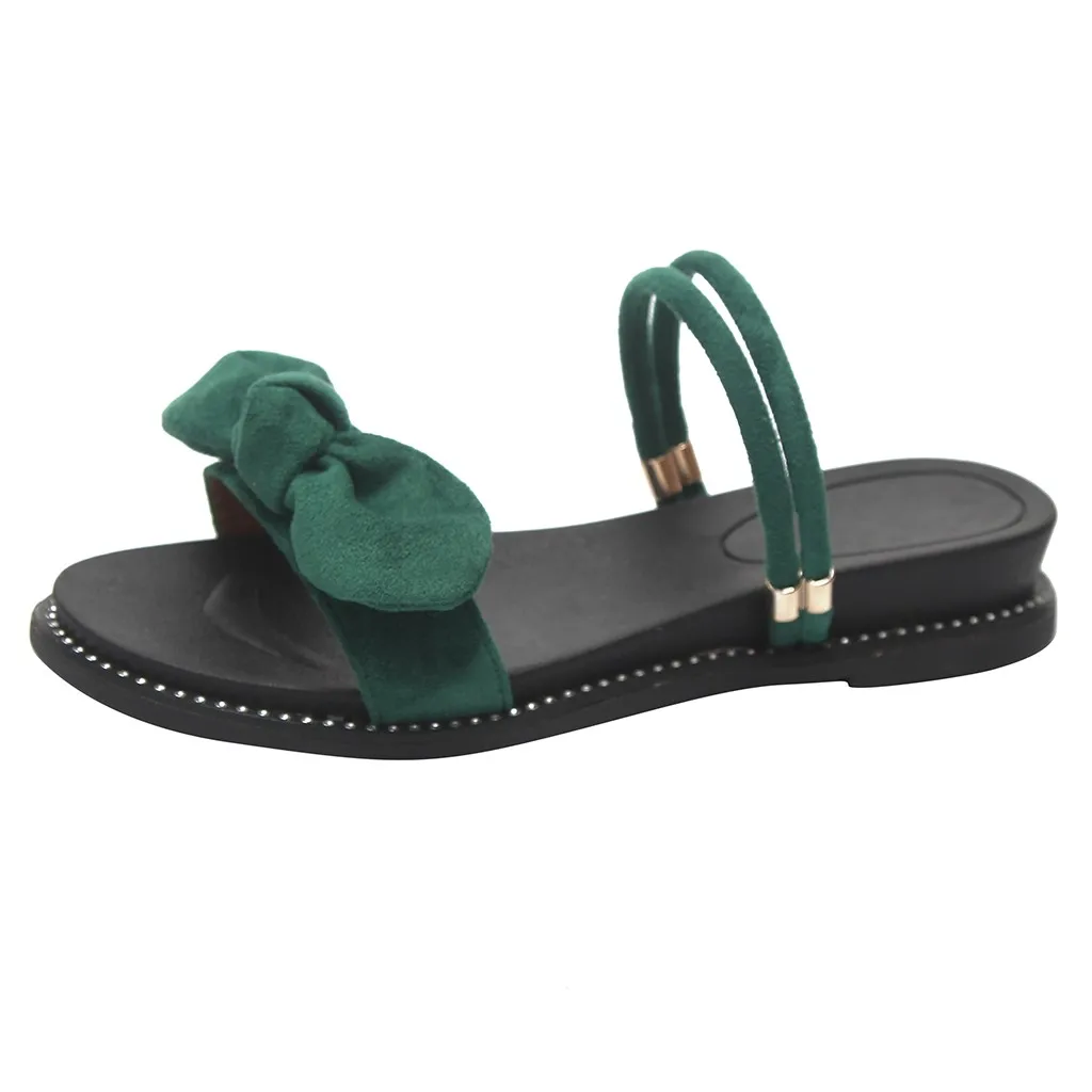 SAGACE/Женская обувь Пикантные открытые Вьетнамки Женские летние замшевые пляжные